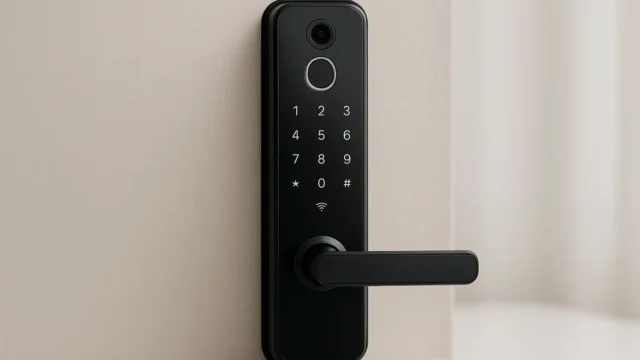 Design premium: 3 fechaduras digitais biométricas por preço justo
