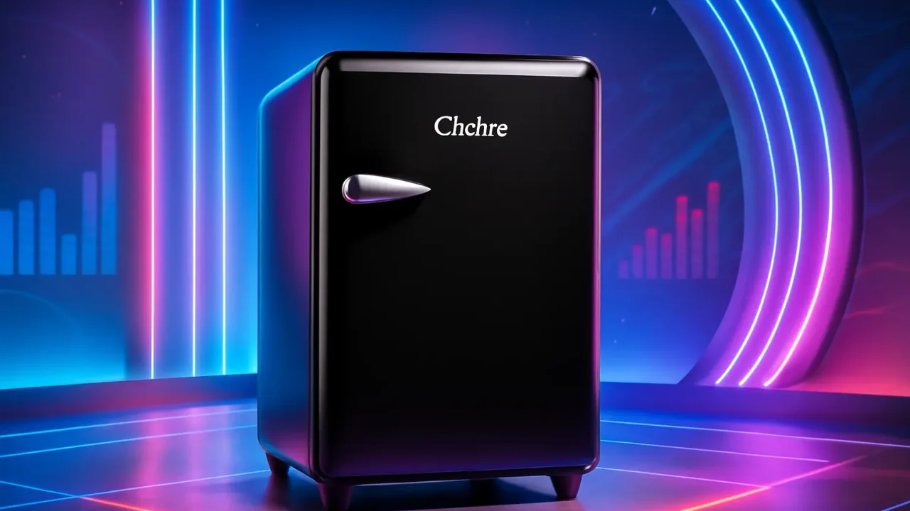 Som imersivo: 3 Frigobar Retrô, Preto, 110V, Midea, com ótimo desempenho