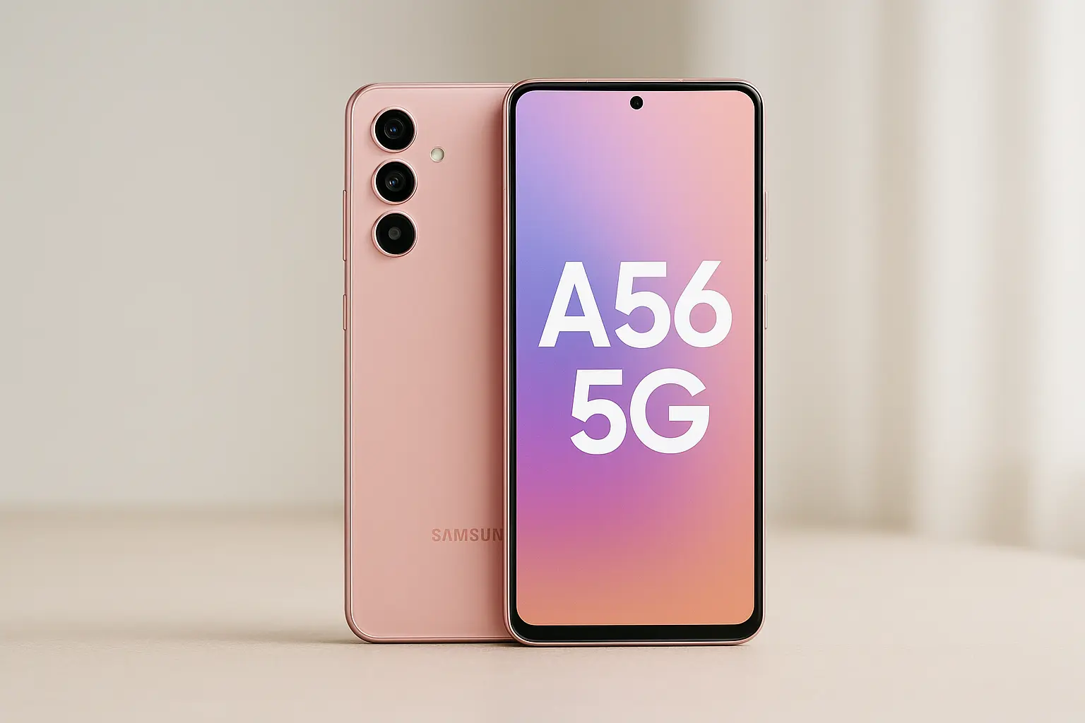 Promoção relâmpago: 3 Smartphones Samsung Galaxy A56 5G até R$2.148,89 (válido 12/08/2025 08:39:37)