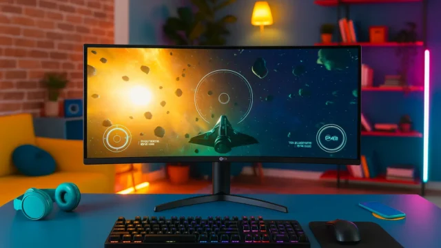 Monitor gamer ultrawide LG 34wp65c-b 34 bom e barato que valem a pena