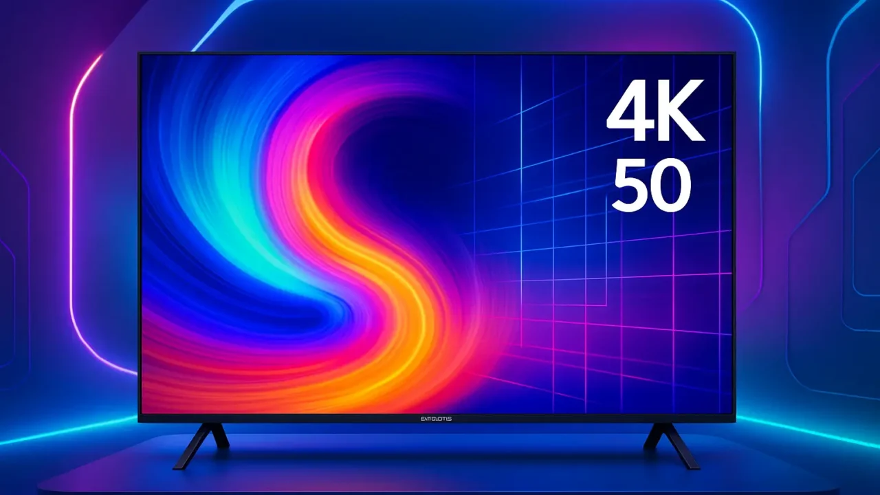 Smart TV 4K 50 polegadas Samsung barato e confiável