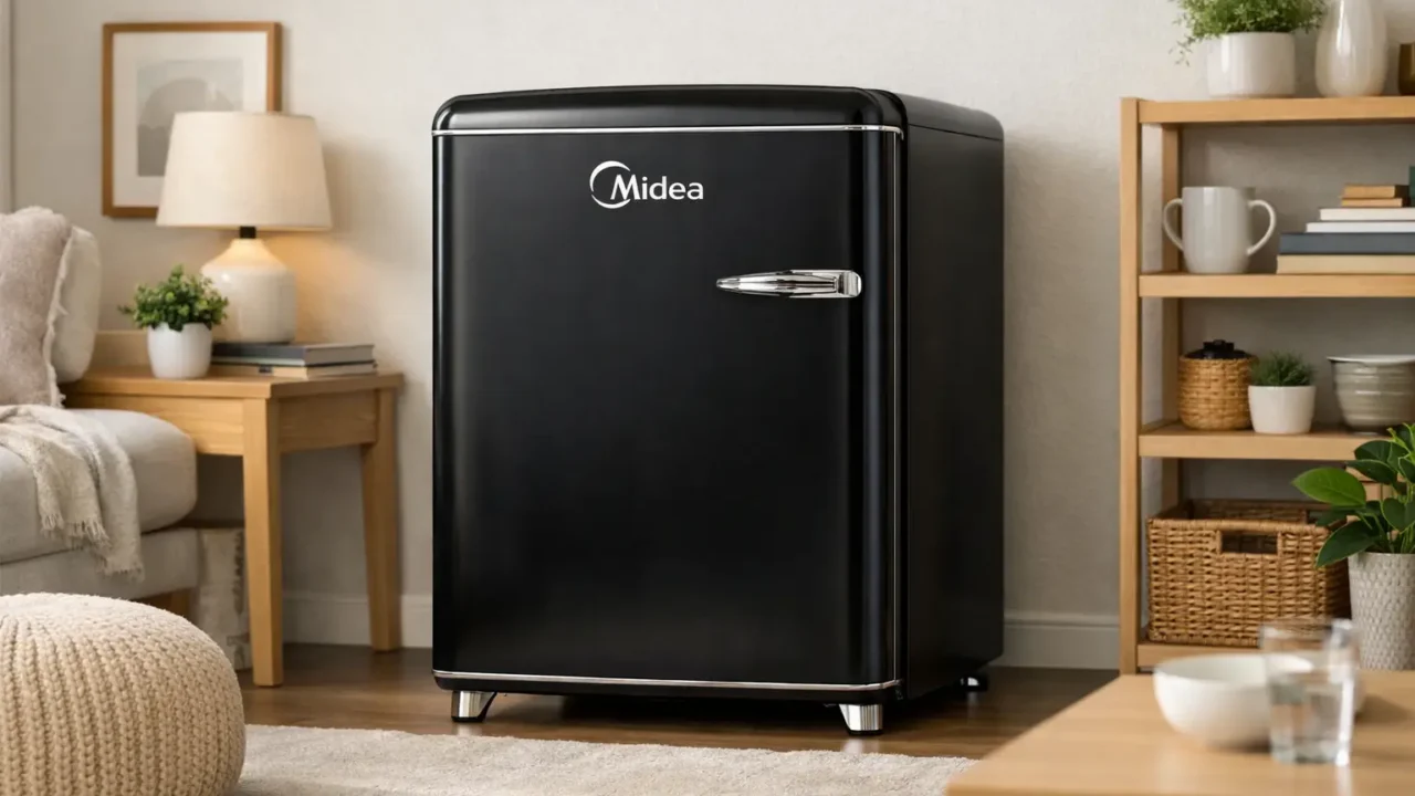 3 melhores frigobares retrô Midea perfeitos para quem busca estilo e praticidade