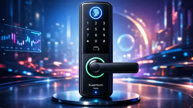 Autonomia top: 3 fechaduras eletrônicas digitais biométricas Kuanttum