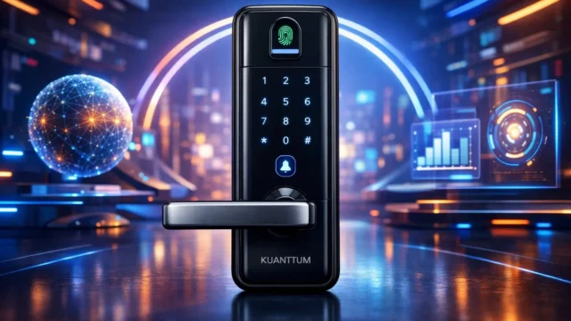 Garantia estendida: 3 Fechaduras Eletrônicas Kuanttum com suporte VIP