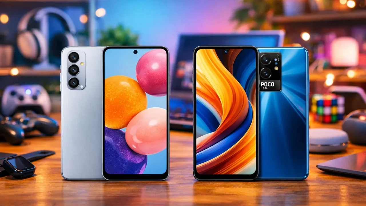 Samsung Galaxy A56 5G vs Xiaomi Poco X7 Pro 5G: Qual oferece o melhor desempenho?