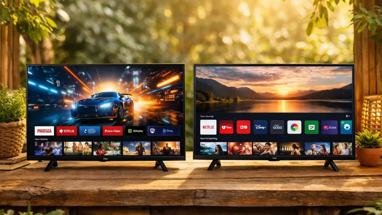 Philco P40SAA vs LG 43LR6700: 120 Hz ou webOS?