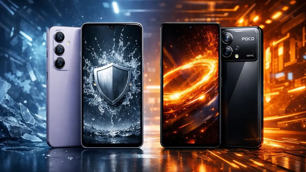 Galaxy A56 5G vs POCO X7 Pro: durabilidade ou desempenho?