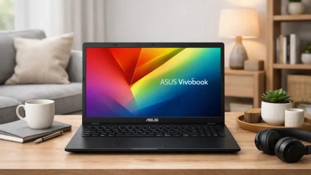 Entrega ultrarrápida: Top 3 notebooks ASUS Vivobook Go 15 com design leve