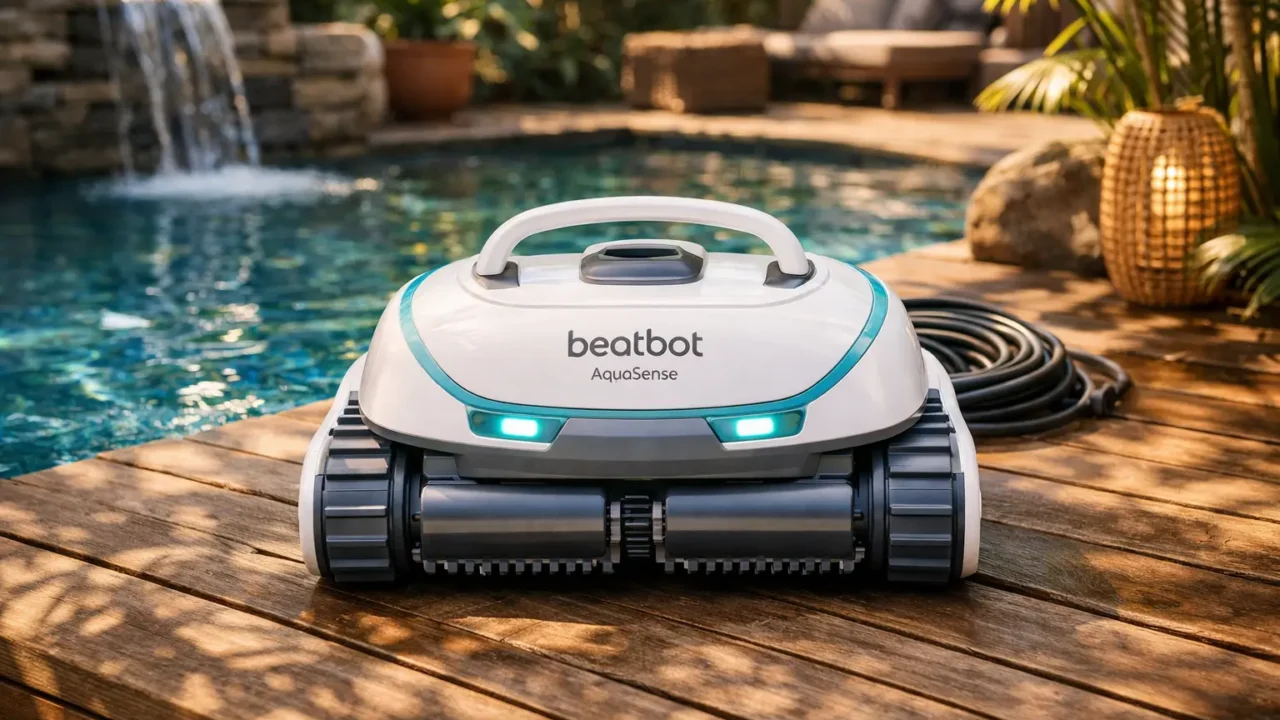 6 Robôs Aspiradores de Piscina Beatbot AquaSense: Limpeza eficiente com desconto na Amazon