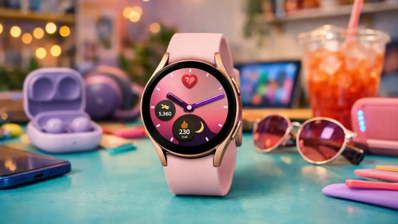 Smartwatch Samsung feminino Galaxy barato