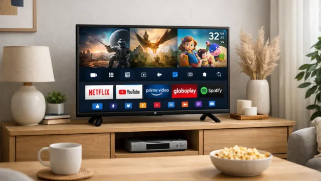 Smart TV DLED 32 HD Multi barato: 6 opções 2026