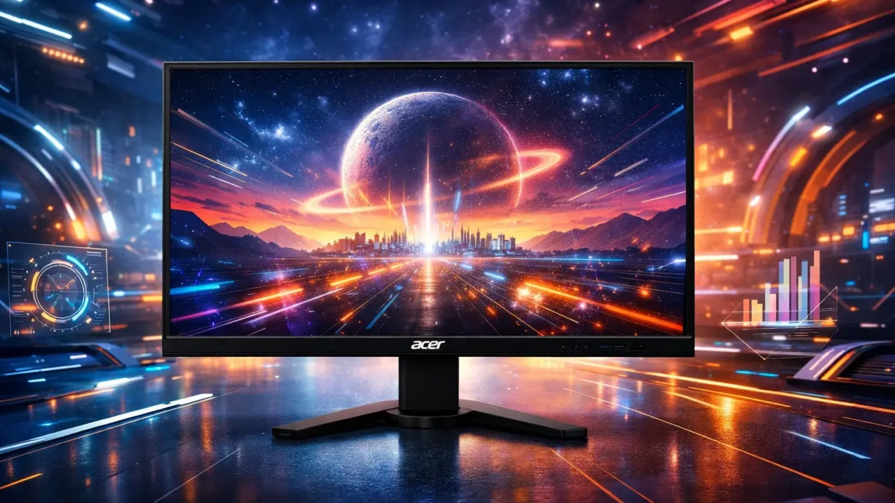 6 melhores monitores Acer perfeitos para home office e jogos