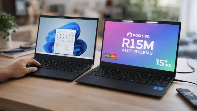 Notebook Positivo Vision R15: 4 opções por perfil de uso