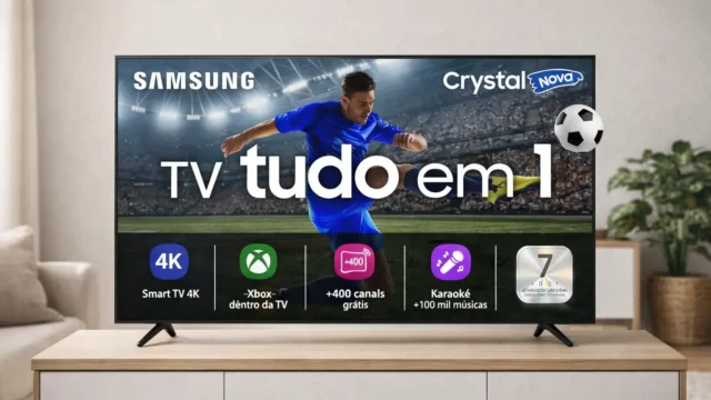 Smart TVs Samsung: 3 opções por tamanho para escolher melhor
