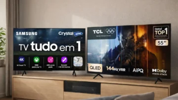 Smart TV 55: 4 opções por perfil para escolher com clareza