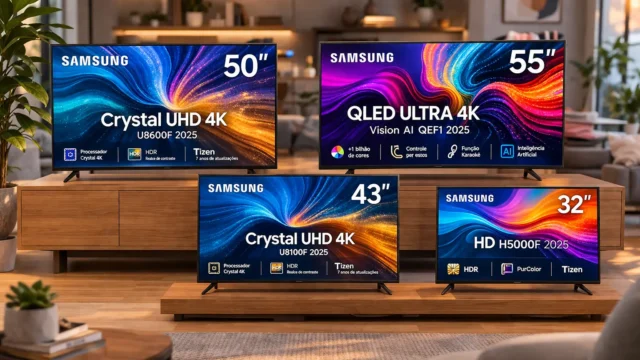 Samsung Smart TV: 4 modelos por perfil para escolher certo
