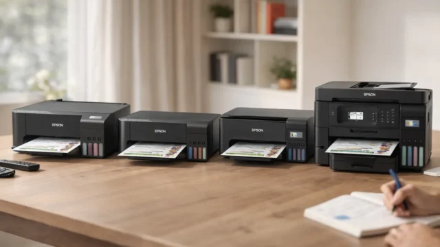 Epson EcoTank: 4 modelos por perfil para escolher com clareza