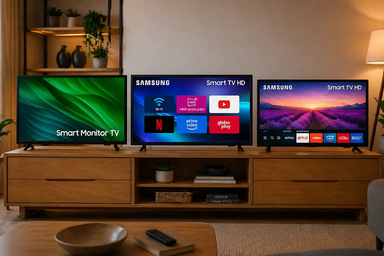 32" Samsung Smart TVs: 3 opções para quem busca qualidade e desempenho