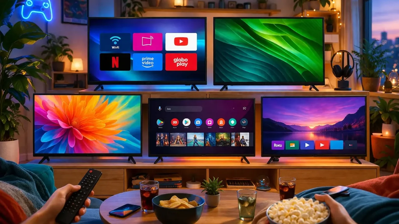 TVs de 32 polegadas: 5 opções para aproveitar seu entretenimento com qualidade