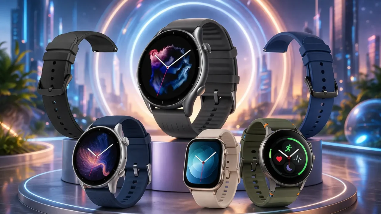 Amazfit GTR4: 5 escolhas para complementar seu estilo e saúde