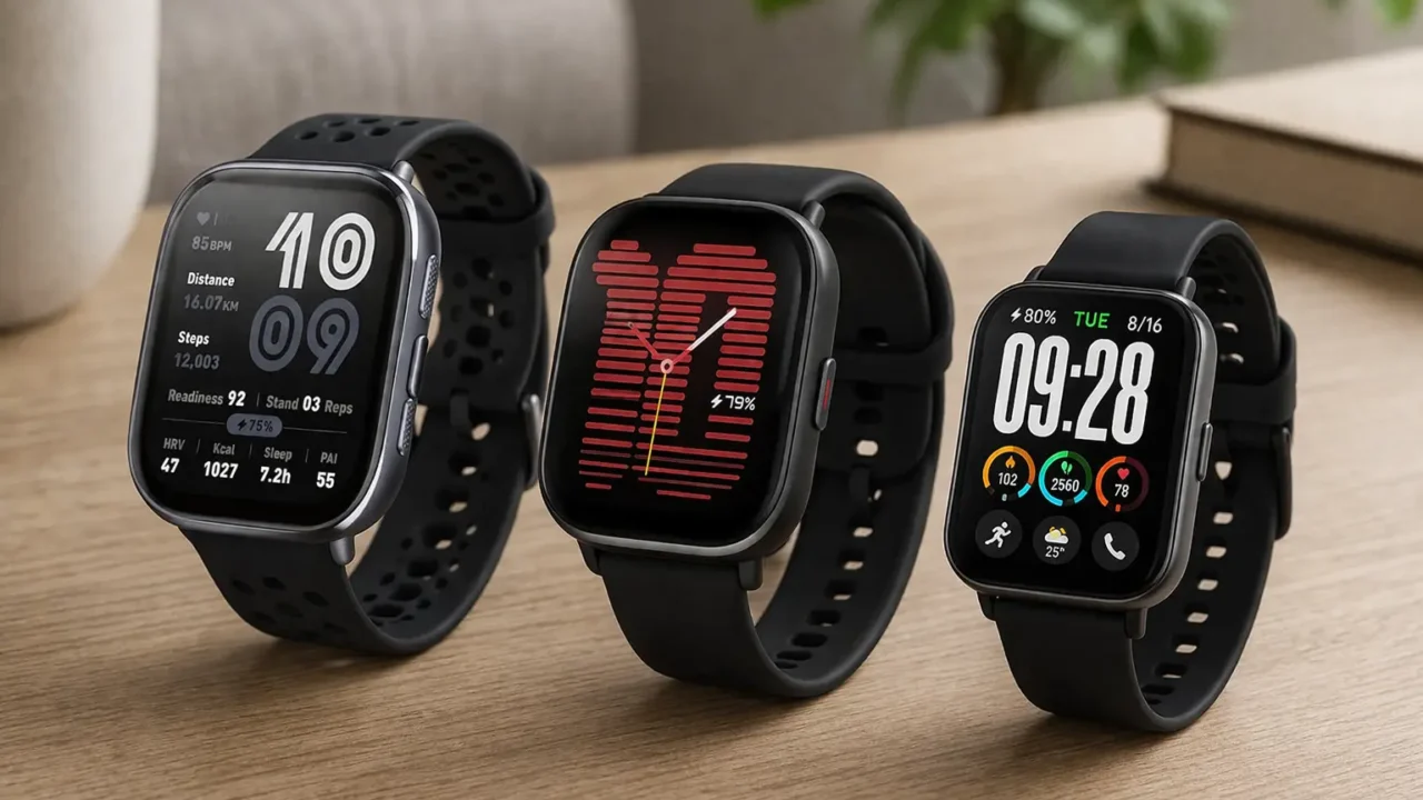 Smartwatches: 3 modelos por perfil para escolher com clareza