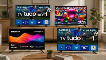 TV 43" 4K: 4 opções por perfil de uso para casa