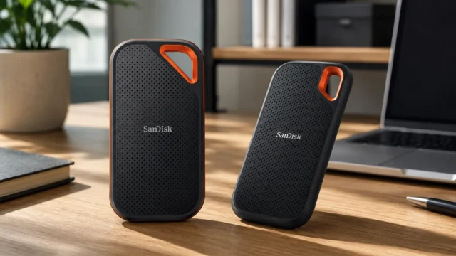 SSD externo portátil SanDisk 1TB: 3 opções para viagem e uso real