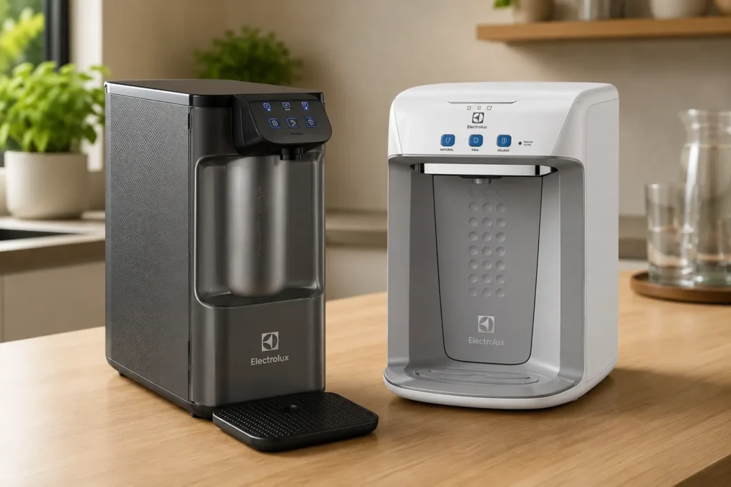 Purificador de água Electrolux gelada: 3 opções para uso diário