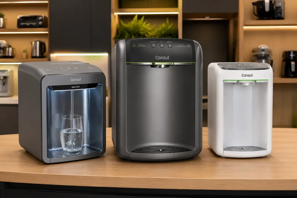 Purificador Consul: 3 opções para casa e uso diário sem exagero
