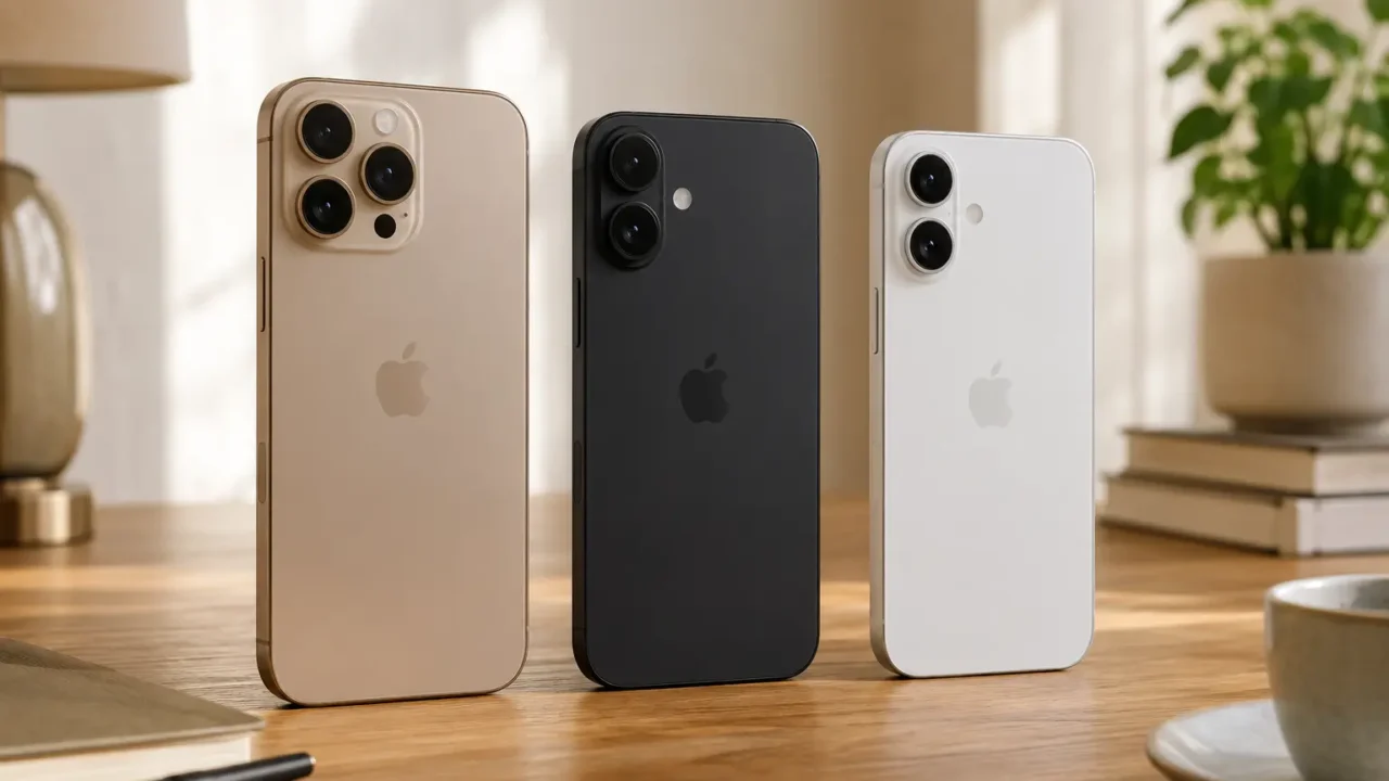 iPhone 16 de 256 GB: 3 opções para entender o que muda no uso