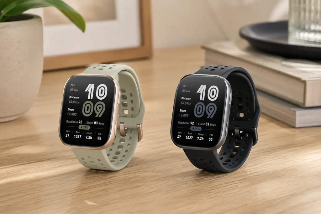 Amazfit Bip 6: 2 versões para entender o que muda no uso