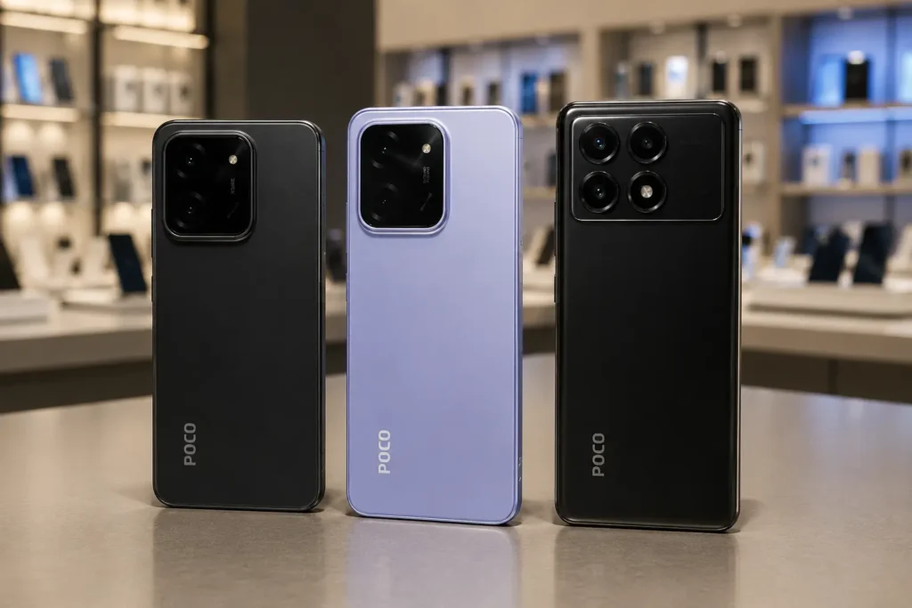Celulares Xiaomi Poco: 3 opções por memória e perfil de uso