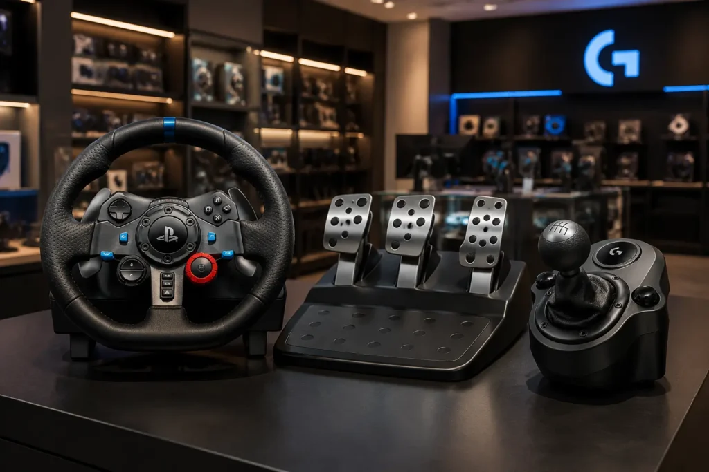 Câmbio Logitech G: guia de compra com 5 opções para jogos realistas e compatíveis