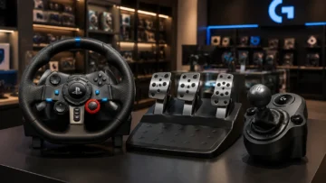 Câmbio Logitech G: guia de compra com 5 opções para jogos realistas e compatíveis