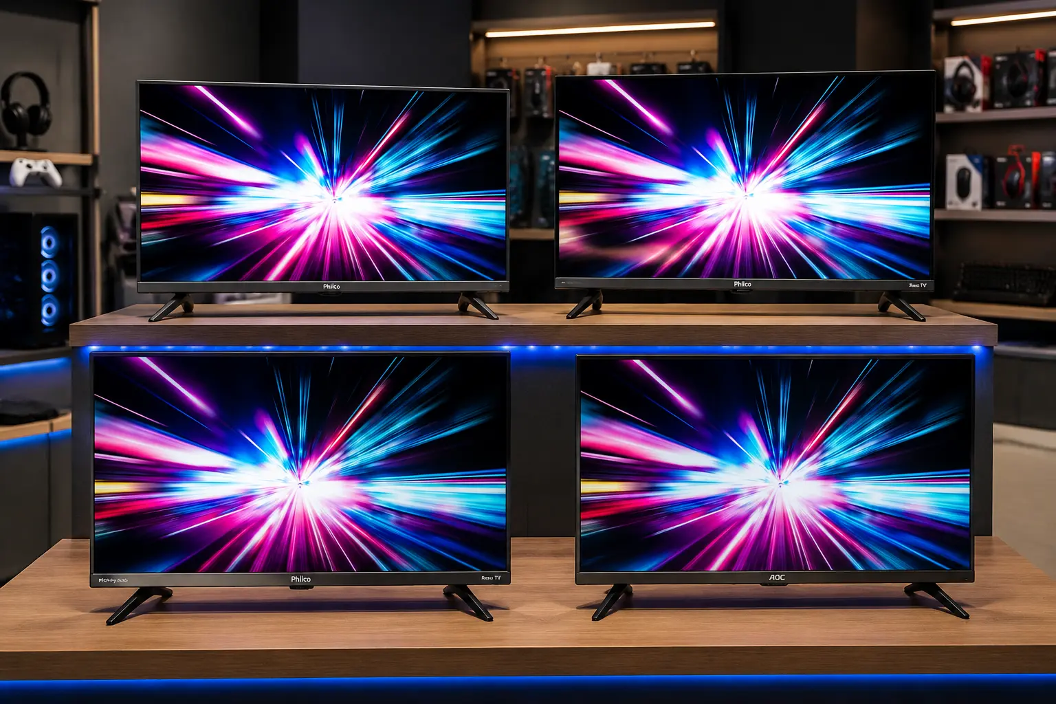 Smart TVs 32”: 4 opções Philco e AOC com recursos para decidir com segurança
