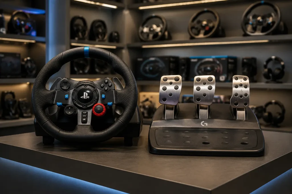 Volantes e pedais Logitech: 5 opções por perfil de uso para jogos realistas