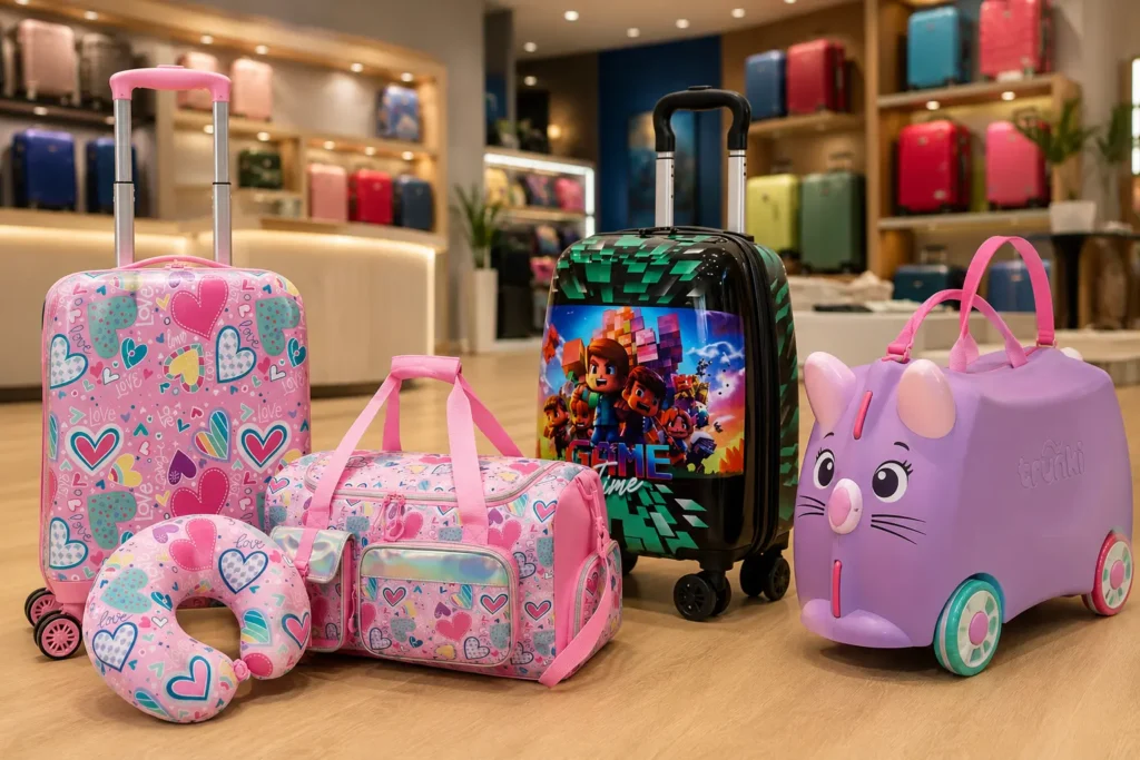 Mala de viagem infantil: 4 opções para viagens e rotina leve