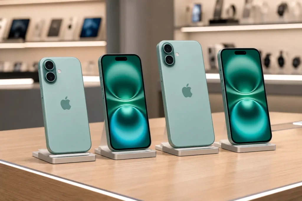 iPhone 16 verde: 4 versões para entender o que muda no uso