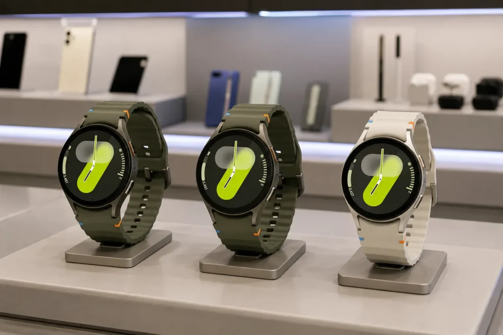 Galaxy Watch7 44mm: 3 versões para entender o que muda no uso
