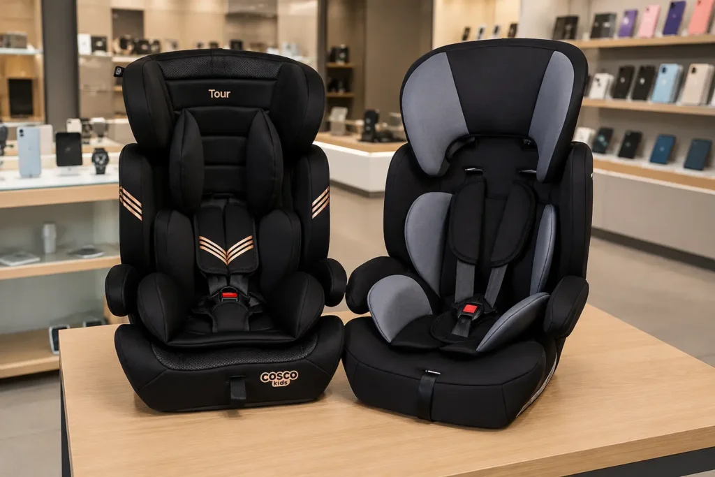 Cadeirinha auto 9 a 36 kg: 2 opções para diferentes rotinas