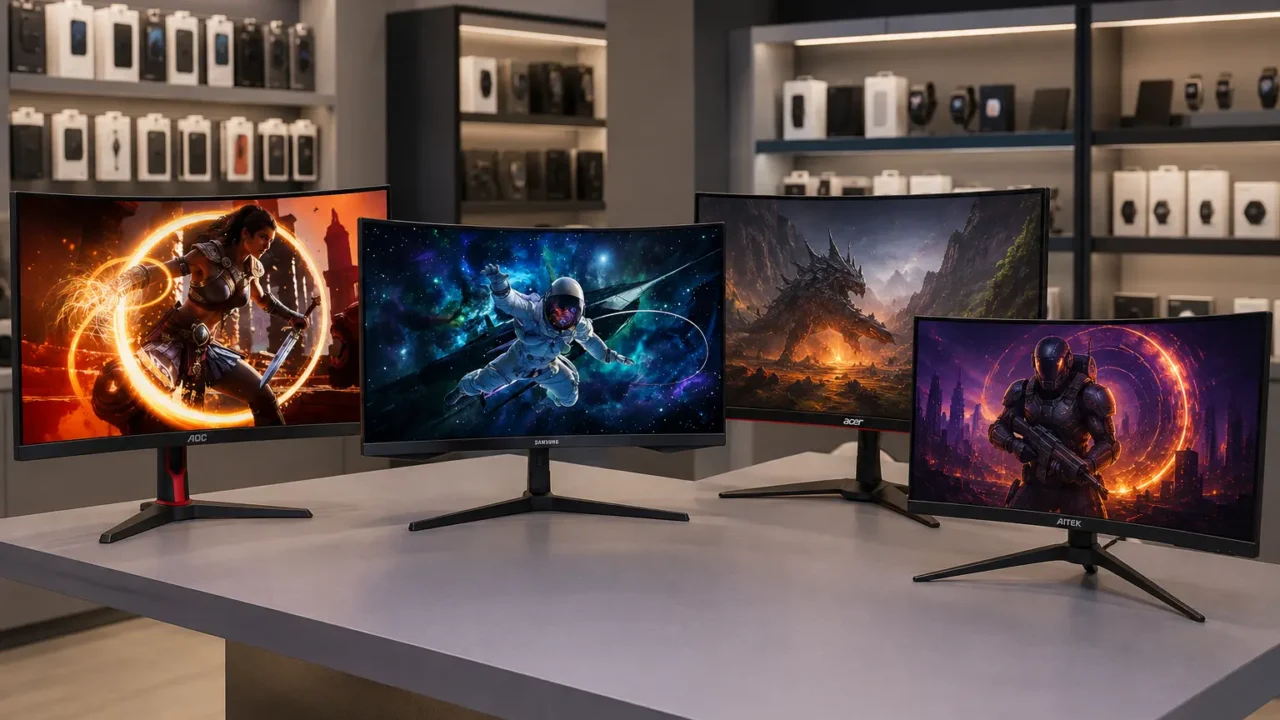Monitor curvo 27 polegadas: 4 opções para jogos e uso diário