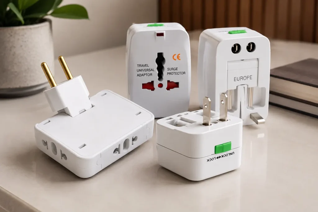 Adaptadores para tomada: 4 opções para viagem e uso diário