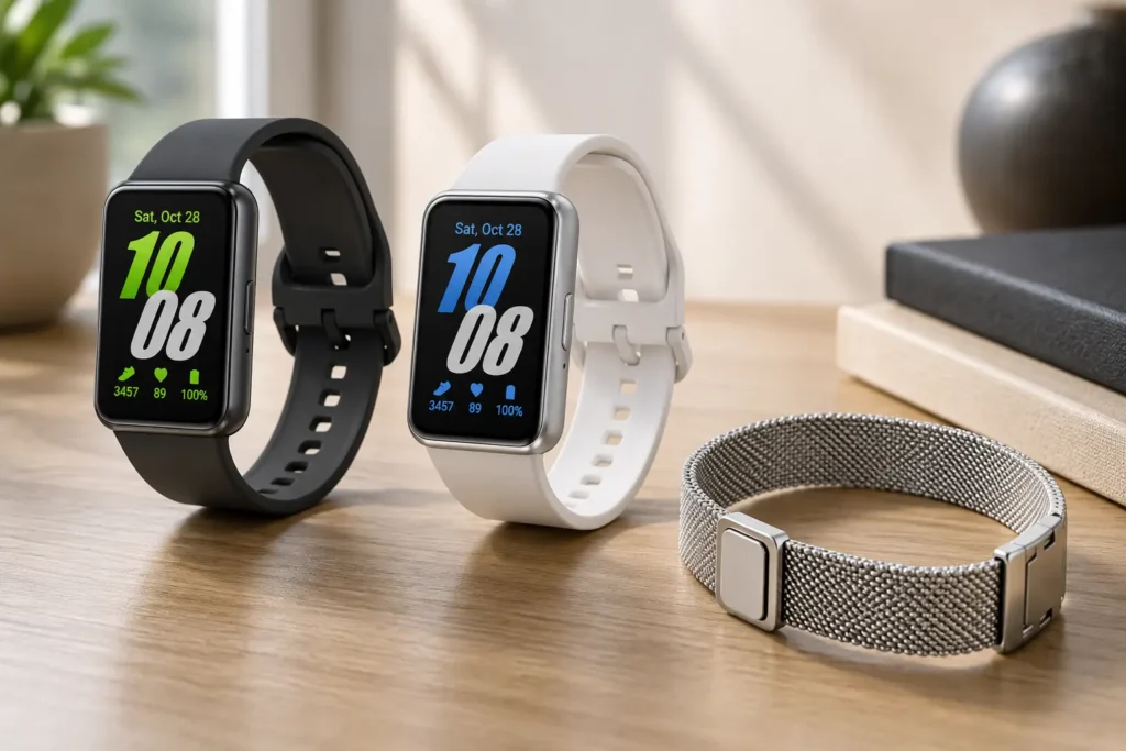 Galaxy Fit3: 3 opções para uso diário e rotina esportiva