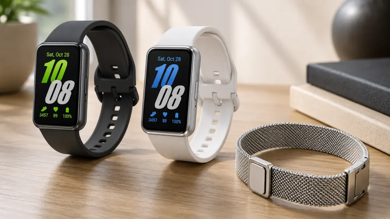 Galaxy Fit3: 3 opções para uso diário e rotina esportiva