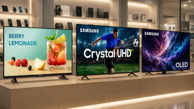 TVs Samsung 65": 3 opções 4K para streaming e perfis diferentes