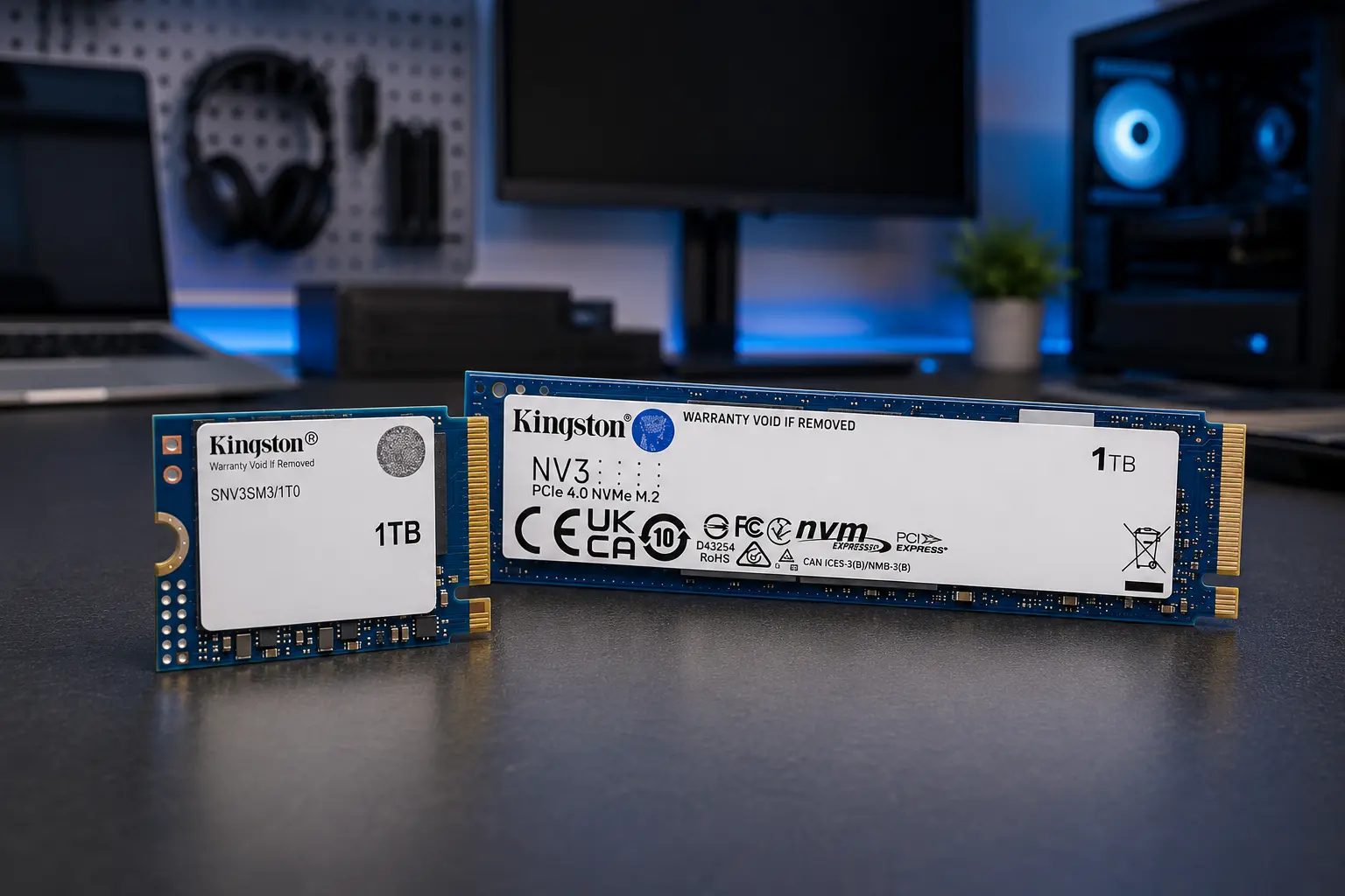 SSD Kingston NV3: 3 opções NVMe para uso diário e upgrades
