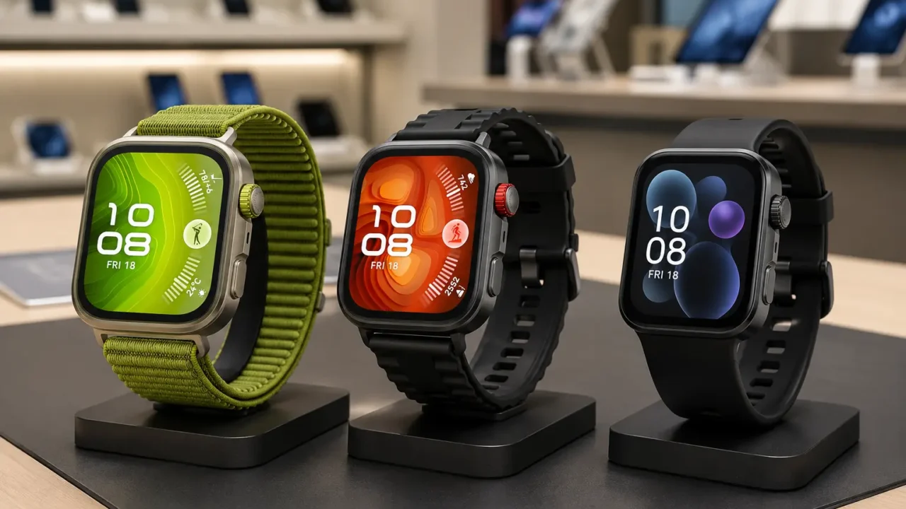 Smartwatch Huawei Watch Fit 4 Pro: 3 versões para uso diário