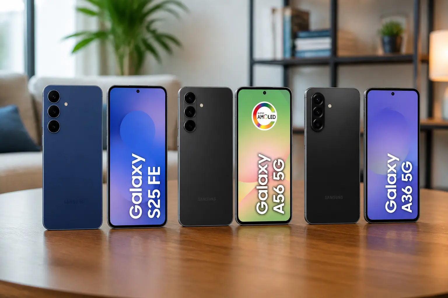 Guia de compra: 5 opções de smartphones Samsung para alinhar ao uso