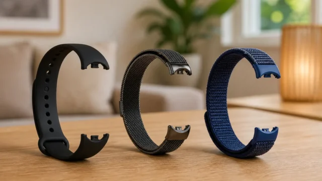 Pulseira Mi Band 10: 3 opções por material e uso diário