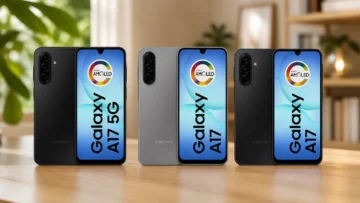 Samsung Galaxy A17: 3 opções por memória e uso diário certo